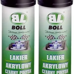 Kup teraz BOLL LAKIER AKRYLOWY CZARNY POŁYSK RALLY 500ML 2 SZTUKI
