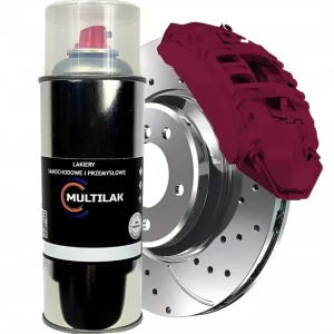Tani Farba w Sprayu do zacisków hamulcowych RAL 4004 Połysk
