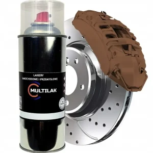 Farba w Sprayu do zacisków hamulcowych RAL 8002 Połysk Premium