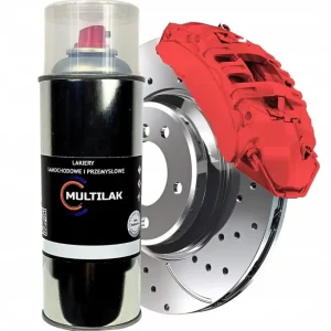 Farba w Sprayu do zacisków hamulcowych RAL 3018 Połysk Oryginalny