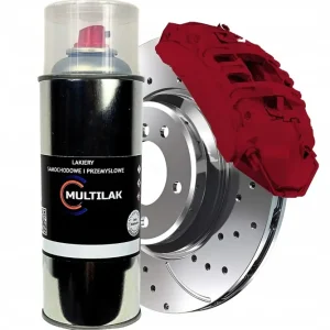 Farba w Sprayu do zacisków hamulcowych RAL 3004 Połysk Szybka dostawa