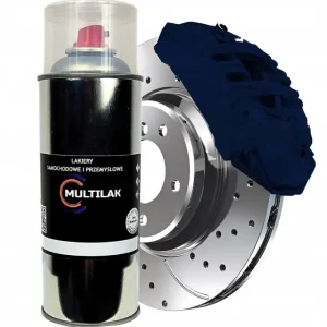 Farba w Sprayu do zacisków hamulcowych RAL 5011 Połysk Wysoka jakość