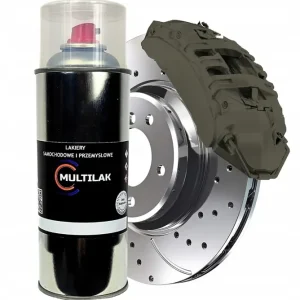 Farba w Sprayu do zacisków hamulcowych RAL 7013 Połysk Autentyczny