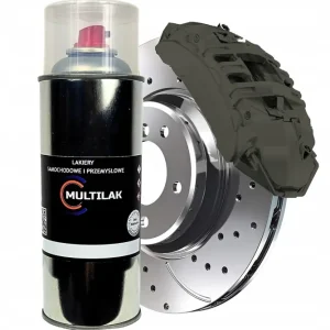 Autentyczny Farba w Sprayu do zacisków hamulcowych RAL 7022 Połysk