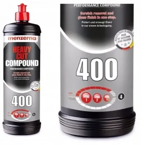 Popularny Menzerna 400 Heavy Cut Compound Pasta Polerska 1L