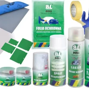 BOLL KOMPLETNY DUŻY ZESTAW DWIE SZPACHLE + ŻYWICA Szybka dostawa