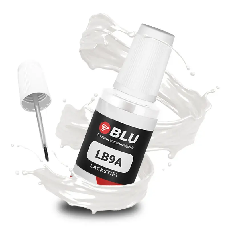 Lakier zaprawka samochodowa LB9A biały candyweiss do VW 20ml BLU Wyprzedaż