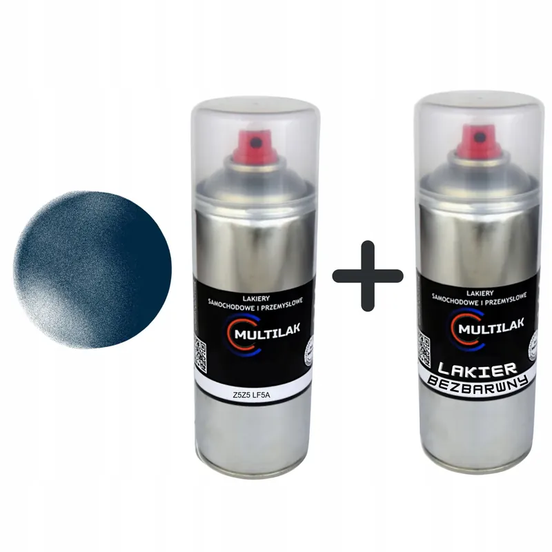 Lakier spray Skoda LF5A Z5Z5 + Lakier KLAR Zwrot pieniędzy