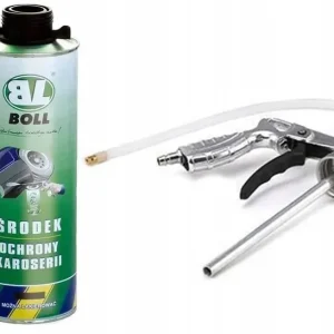 Wyprzedaż BOLL ZESTAW DO KONSERWACJI NADWOZIA BARANEK CZARNY 1L x2 + PISTOLET MASNER
