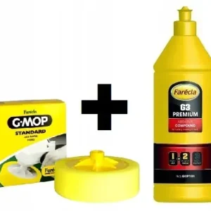 Darmowa dostawa Farecla G3 Premium 2w1 500g + Gąbka Gmop Żółta 6'