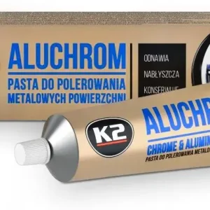 Zamów teraz K2 PASTA POLERSKA DO FELG ALUCHROM DO POLEROWANIA FELG ALUMINIOWYCH 120G