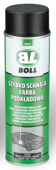 Bezpieczna płatność BOLL FARBA PODKŁADOWA SPRAY CZARNA 500ML