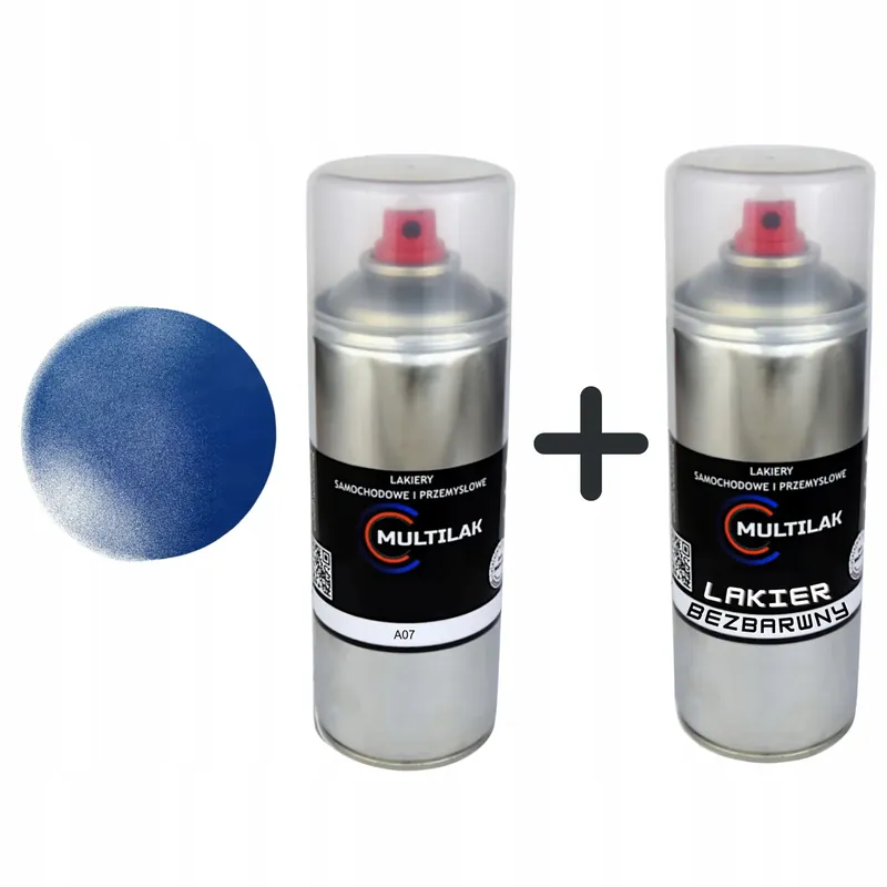 Lakier spray BMW A07 + Lakier KLAR Wysoka jakość