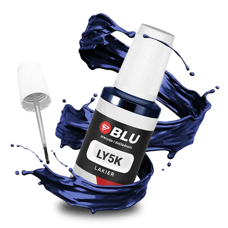 Lakier zaprawka samochodowa LY5K niebieski brillantblau do AUDI 20ml BLU Bezpieczna płatność