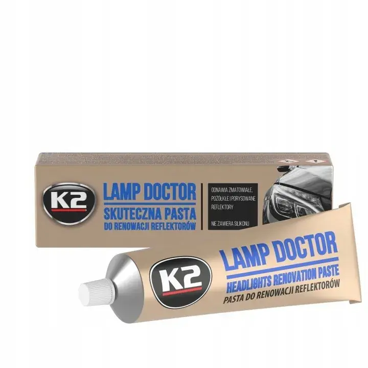 K2 LAMP DOCTOR PASTA DO POLEROWANIA LAMP REFLEKTORÓW 60g L3050 Oferta limitowana