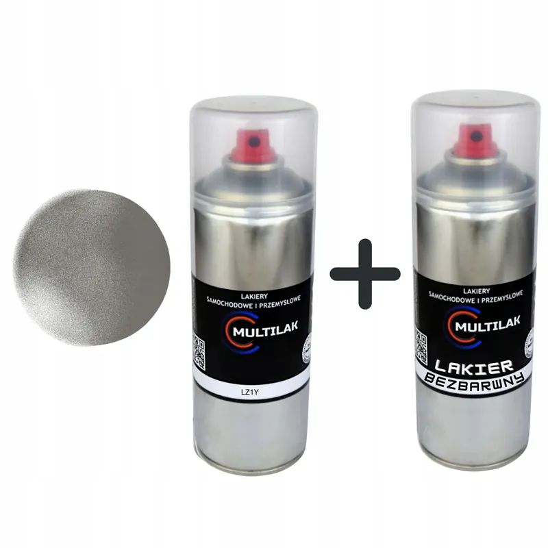 Lakier spray Audi LZ1Y + Lakier KLAR Tylko dziś