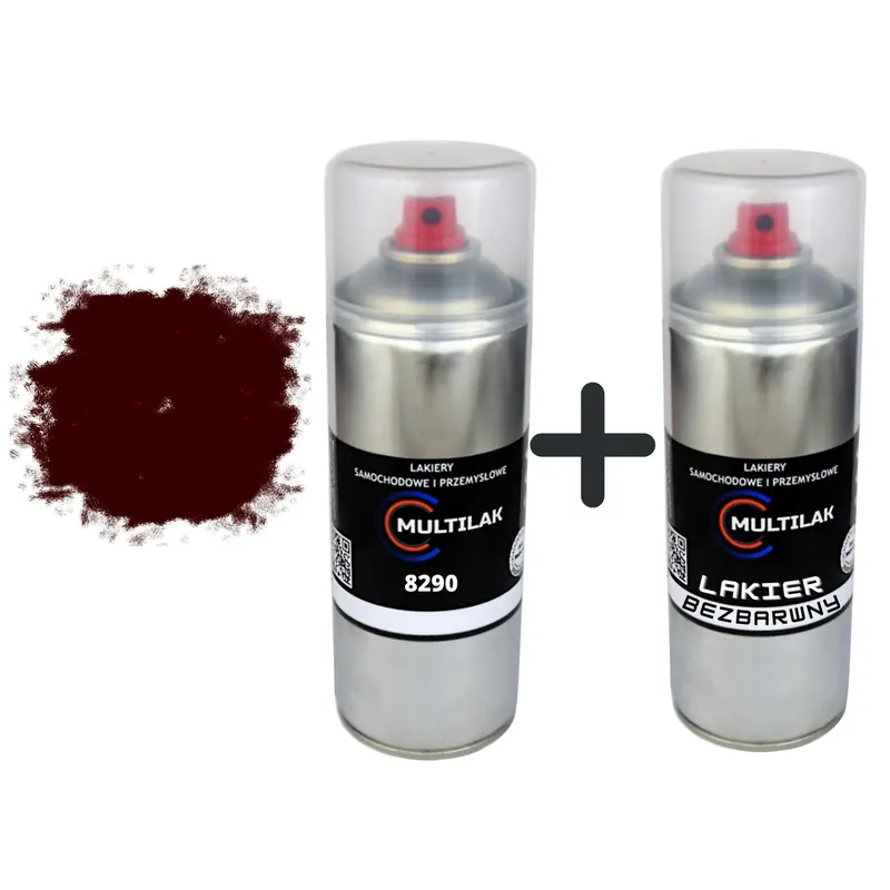 Tani Lakier spray Skoda 8290 + Lakier KLAR