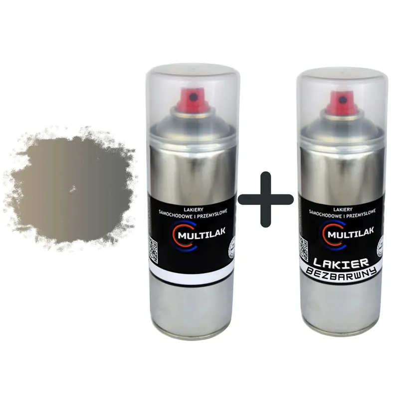 Lakier spray Ford TECTONIC SILVER + Lakier KLAR Najlepsza cena