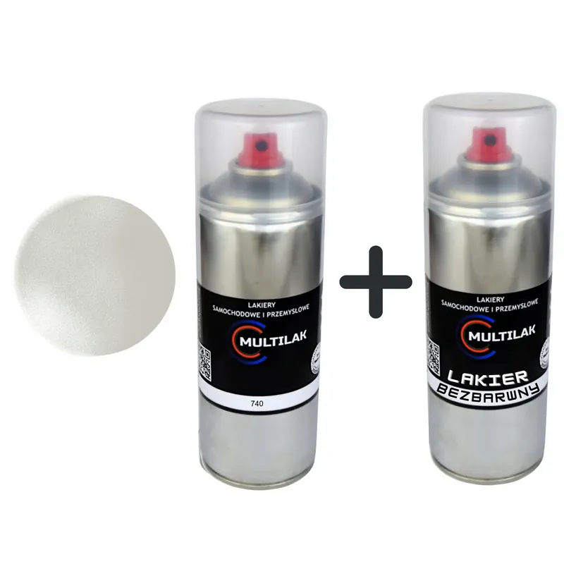Lakier spray Mercedes Benz 740 + Lakier KLAR Zwrot pieniędzy