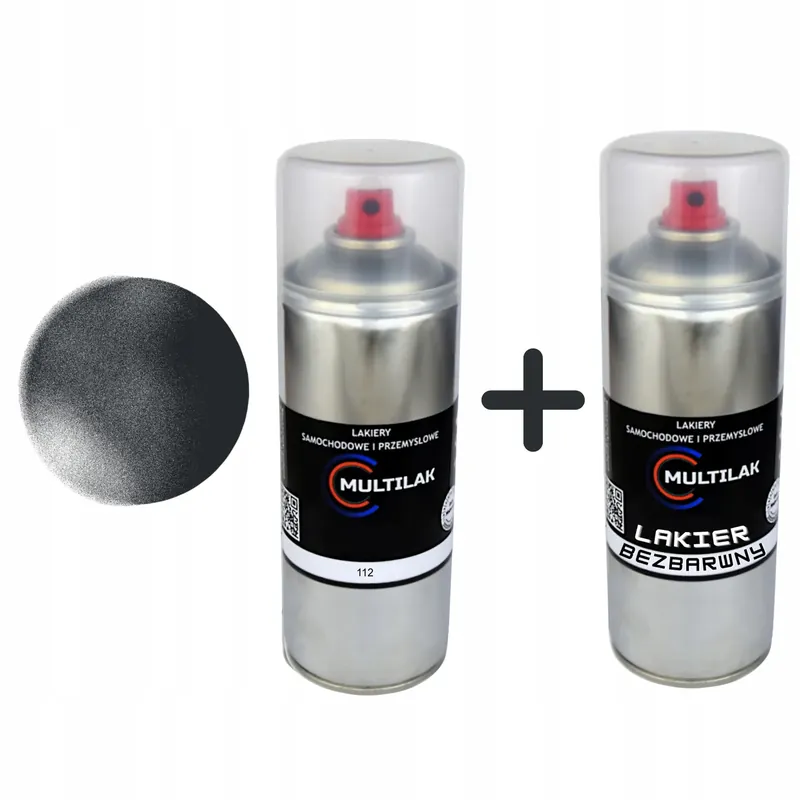 Lakier spray Mercedes Benz 112 + Lakier KLAR Oryginalny