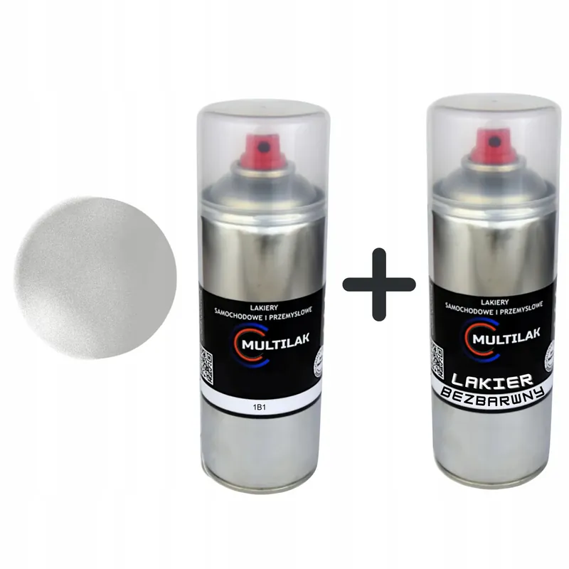 Tani Lakier spray Toyota 1B1 + Lakier KLAR