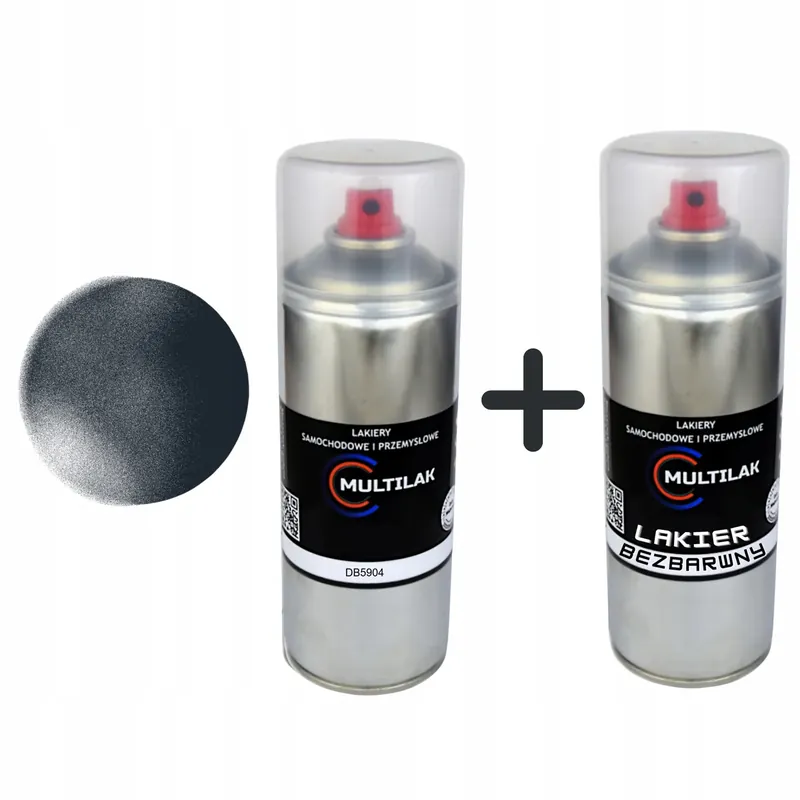 Kup teraz Lakier spray Mercedes Benz DB5904 + Lakier KLAR