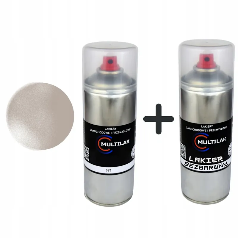 Lakier spray Mercedes Benz 693 + Lakier KLAR Ostatnia szansa