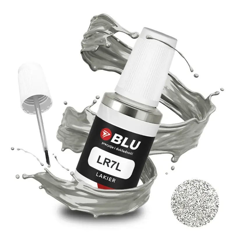 Lakier zaprawka samochodowa LR7L srebrny silverleaf do VW 20ml BLU Tani
