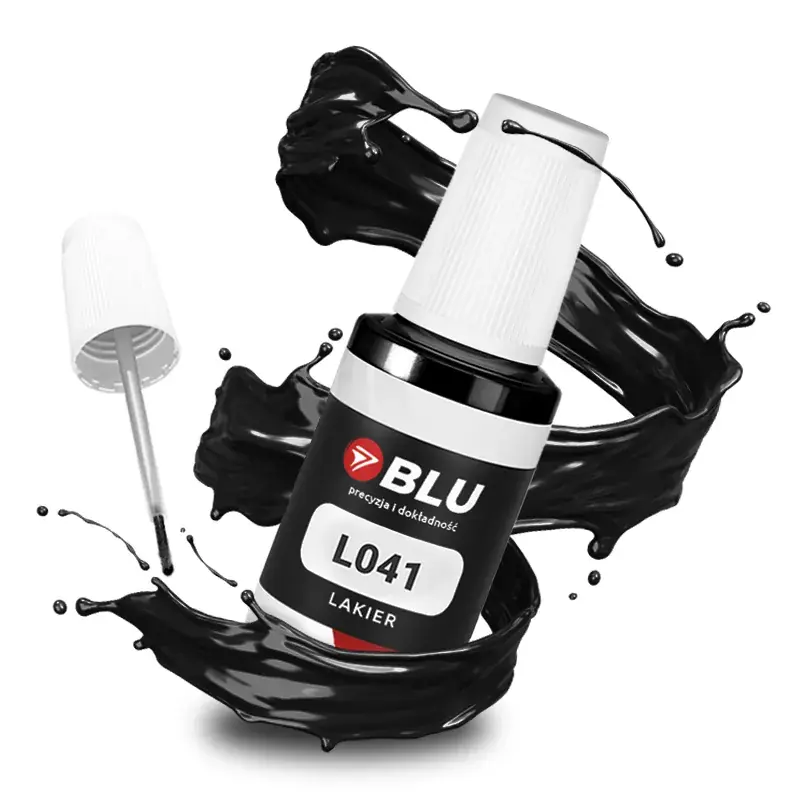 Lakier zaprawka samochodowa L041 LO41 czarny schwarz do VW 20ml BLU Niska cena