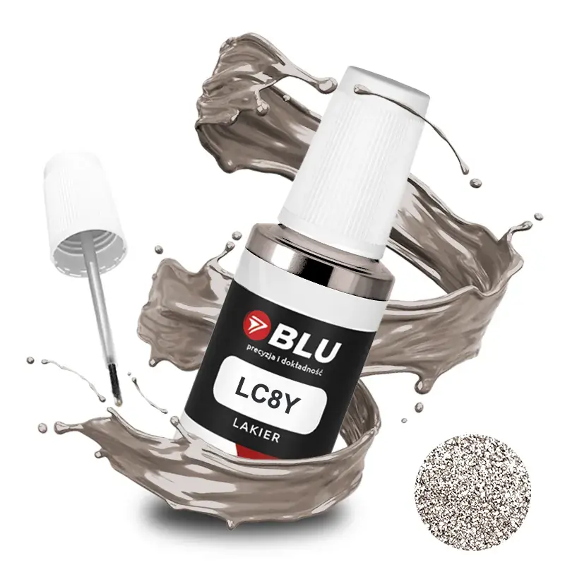 Lakier zaprawka samochodowa LC8Y brązowy lightbrown do VW 20ml BLU Zwrot pieniędzy