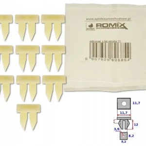 Autentyczny MITSUBISHI PAJERO SPORT KLIPS SPINKA KOŁEK 10SZT