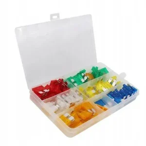 Zestaw bezpieczników 120szt. 5-30A Autentyczny