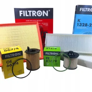 Rabat ZESTAW FILTRÓW do PEUGEOT 308 II 1.6 BLUE HDI