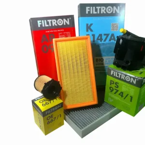 Autentyczny FILTRON ZESTAW FILTRÓW PEUGEOT 407 1.6 HDI 109KM