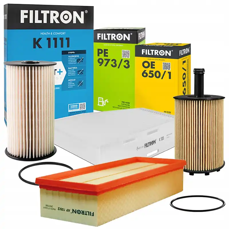 Zestaw filtrów FILTRON VW Passat B6 1.9 TDI 2.0 TDI Zwrot pieniędzy