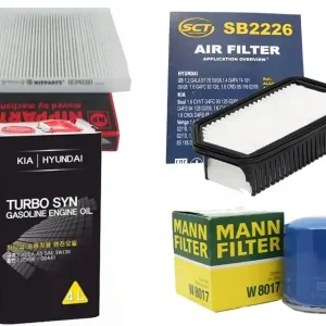 Zestaw filtrów HYUNDAI IX20 1.4 1.6+OLEJ Bezpieczna płatność