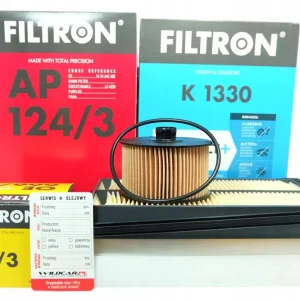 3 Filtry Filtron Renault Koleos 2 II 1.3 TCe 2022- Najlepsza cena