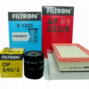 3x Filtr Filtron Fiat 500L 1.4 16V 120KM 2017- Autentyczny