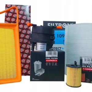ZESTAW FILTRÓW do CITROEN C2 C3 PEUGEOT 307 1007 Niska cena
