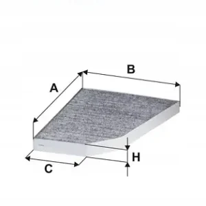 Zwrot pieniędzy Filtr, wentylacja przestrzeni pasażerskiej FILTRON K 1365A