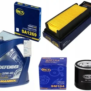 Zestaw filtrów Honda Jazz II 1.2 1.3 02/05+OLEJ Wyprzedaż