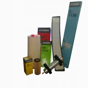 Wyprzedaż FILTRON ZESTAW FILTRÓW BMW 3 E46 320D 150KM