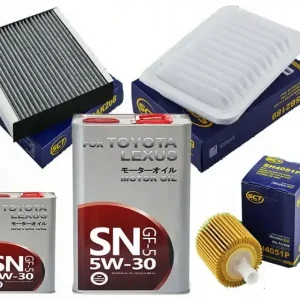 Zestaw filtrów TOYOTA AVENSIS T27 1.6 1.8 2.0 OLEJ Zwrot pieniędzy