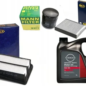 Zestaw filtrów Nissan Qashqai II(j11)1.6DIG-T olej Niska cena
