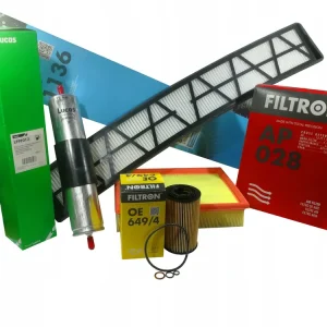 ZESTAW FILTRÓW FILTRON do BMW 3 E46 316i 318i Oryginalny
