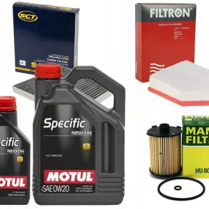 Wysoka jakość ZESTAW FILTROW VOLVO XC60 (246)T5 +olej