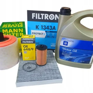 ZESTAW FILTRÓW I OLEJ do OPEL ASTRA K 1,6 CDTi Wysoka jakość