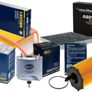 Zestaw filtrów Citroen Berlingo (b9)1.6HDI 08/19 Tylko dziś