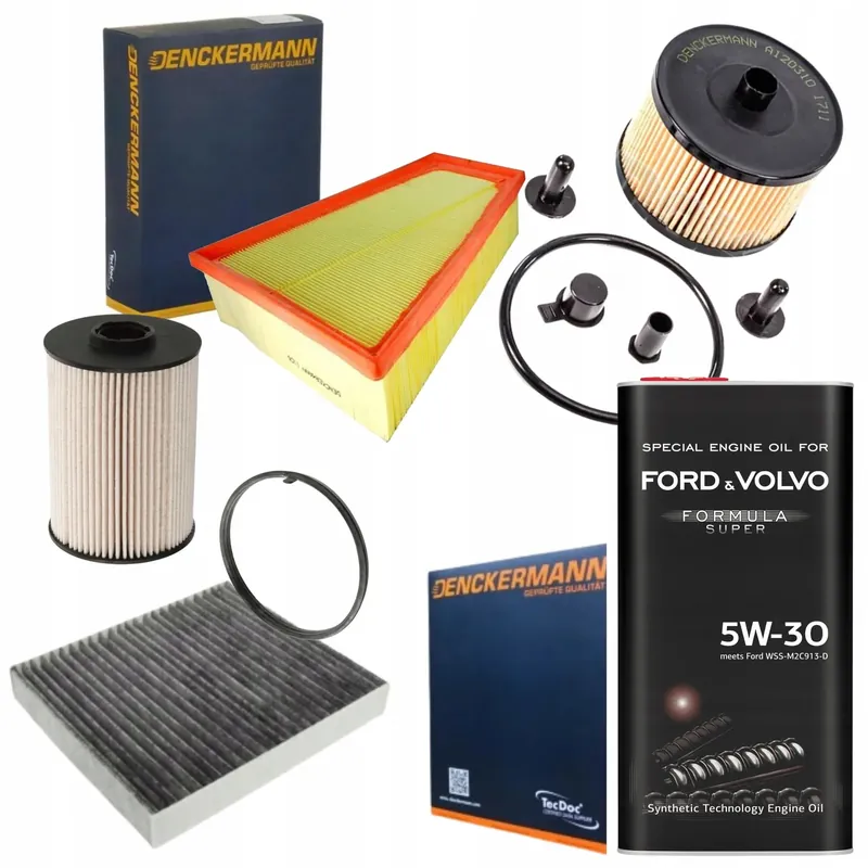 ZESTAW FILTRÓW +OLEJ 5W30 5L FORD GALAXY II S-MAX 2.0 TDCI -2010r PRZEDLIFT Ekspresowa dostawa