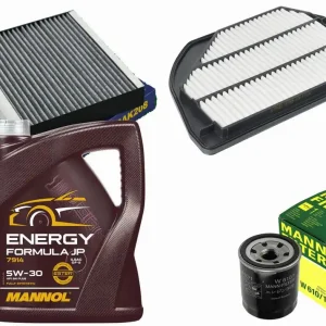 Zestaw filtrów Suzuki SX4 S-Cross 1.4 Hybrid +olej Tani